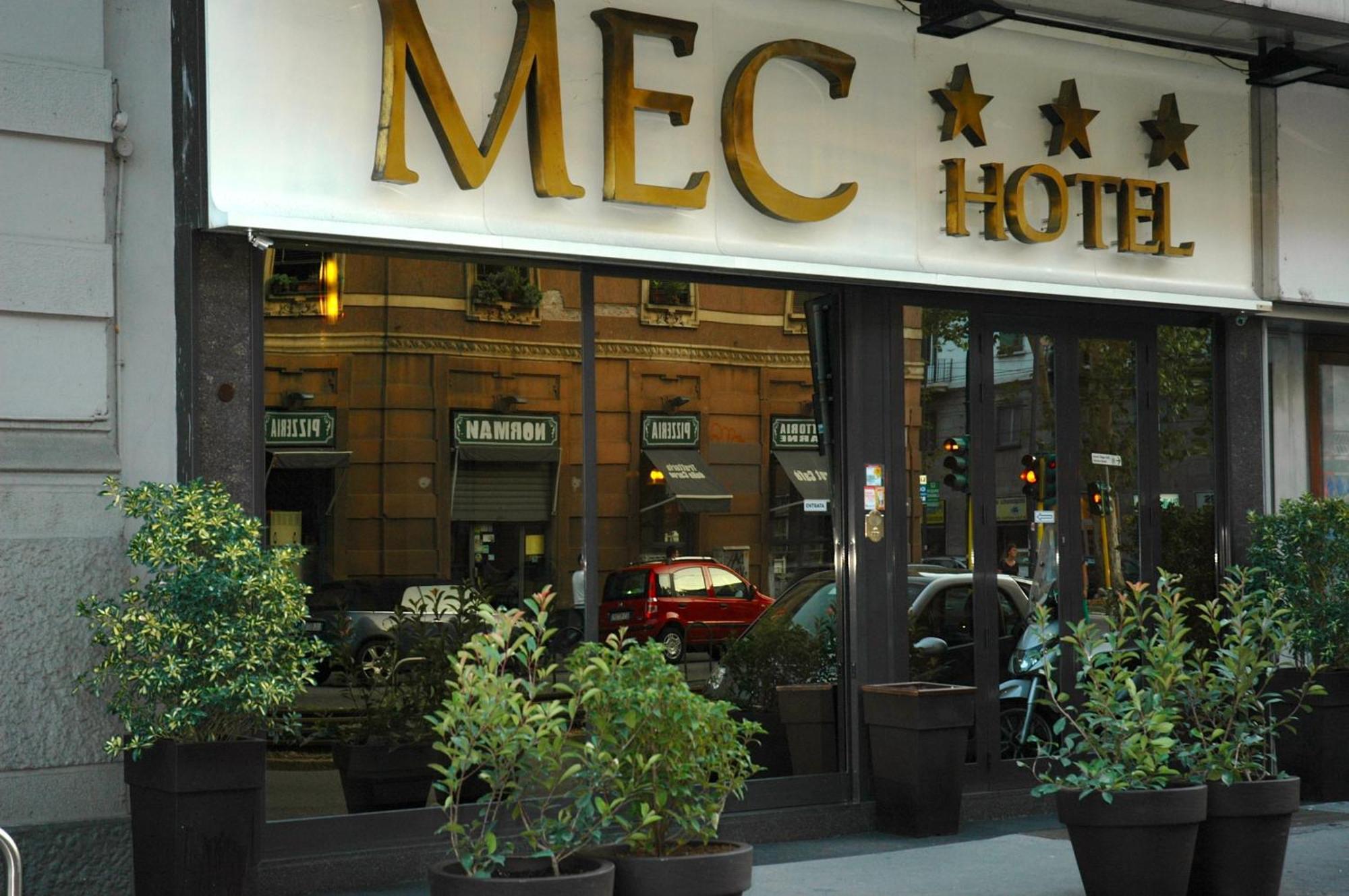 Hotel Mec Milánó Kültér fotó