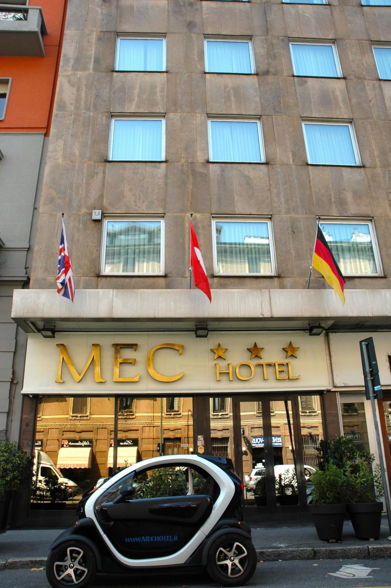 Hotel Mec Milánó Kültér fotó