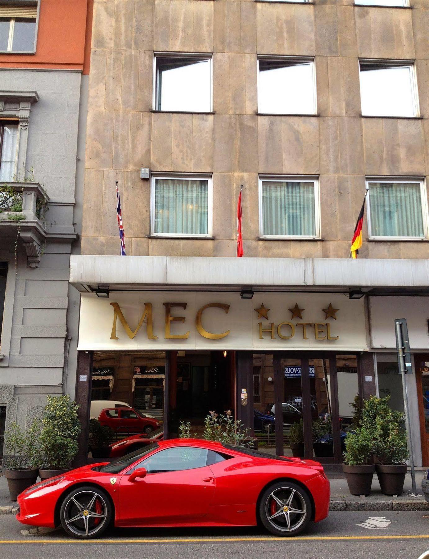 Hotel Mec Milánó Kültér fotó